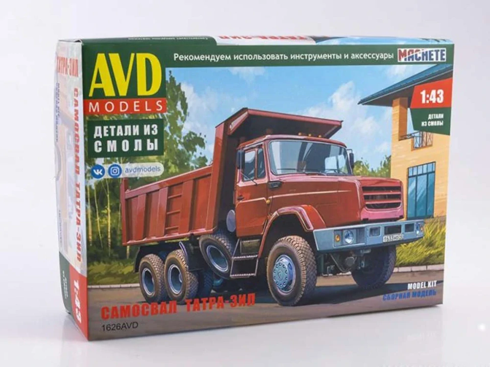 Tatra ZIL 815-21 STAVEBNICE 1:43 AVD