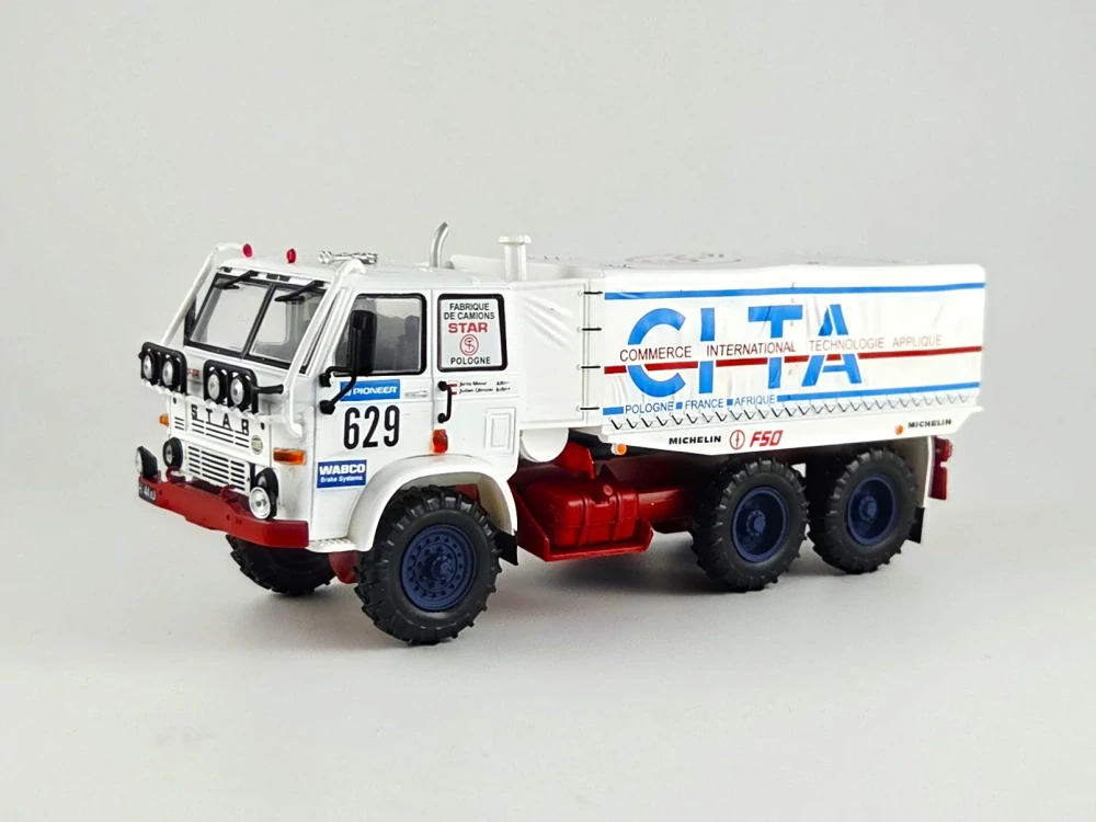 Star 266 Dakar 1:43 časopis s modelem