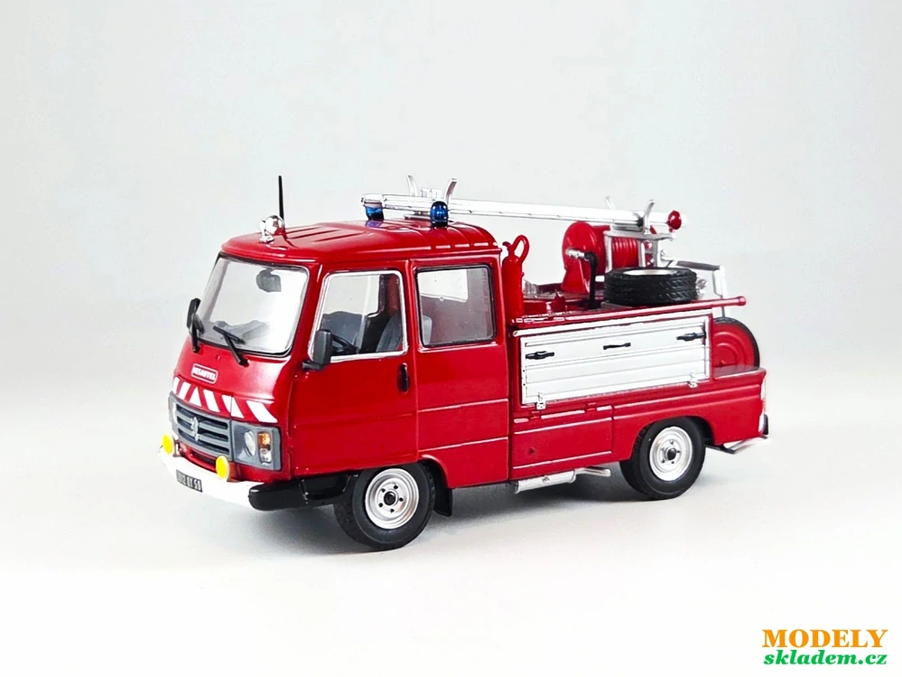 Peugeot J9 Desautel hasiči 1:43 Hachette