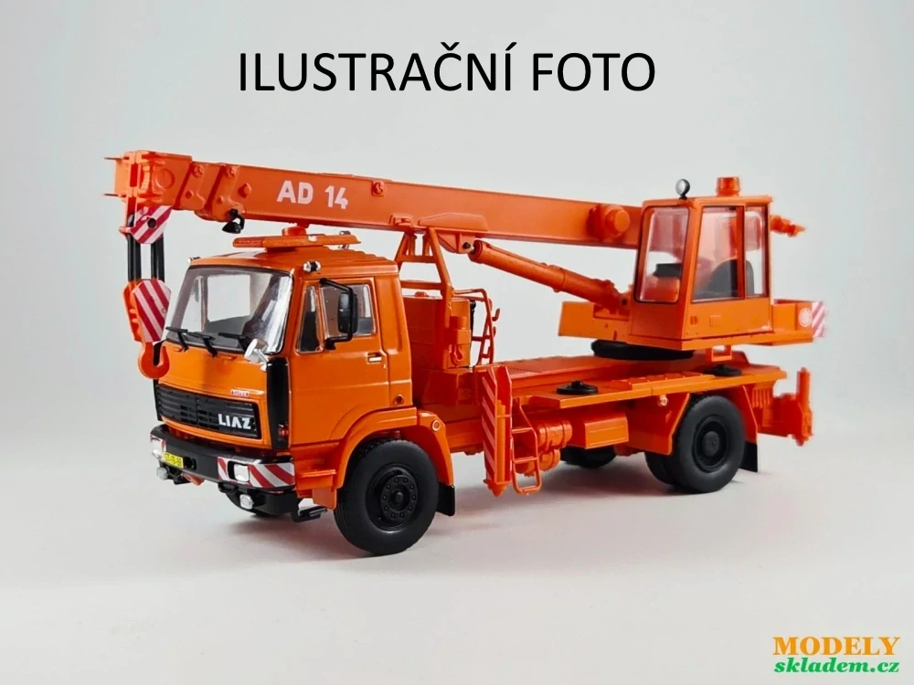 Liaz 150.850 AD14 1:43 časopis s modelem SNÍŽENÁ JAKOST