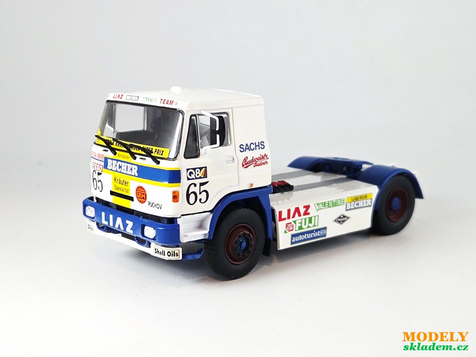 Liaz 110.577 Racing Truck no.65 1:43 časopis s modelem