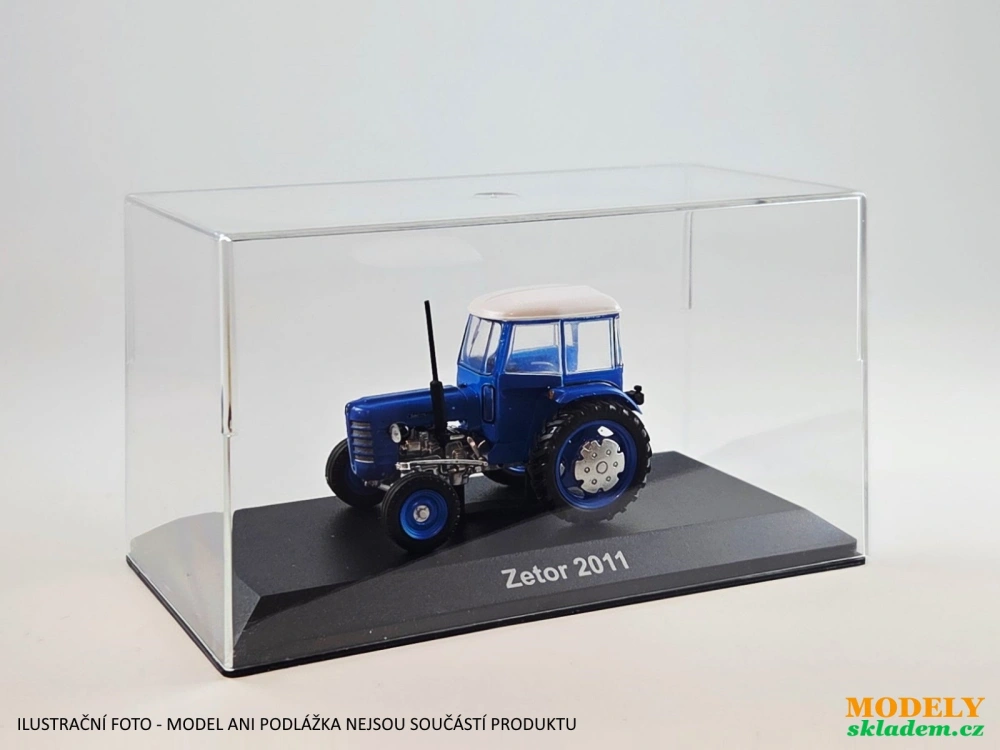 plexi kryt - výška 8cm - vitrína bez podlážky
