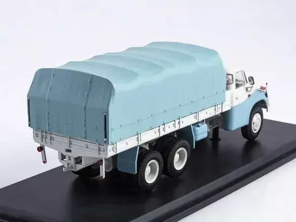 Tatra T148 valník s plachtou modrobílý 1:43 SSM
