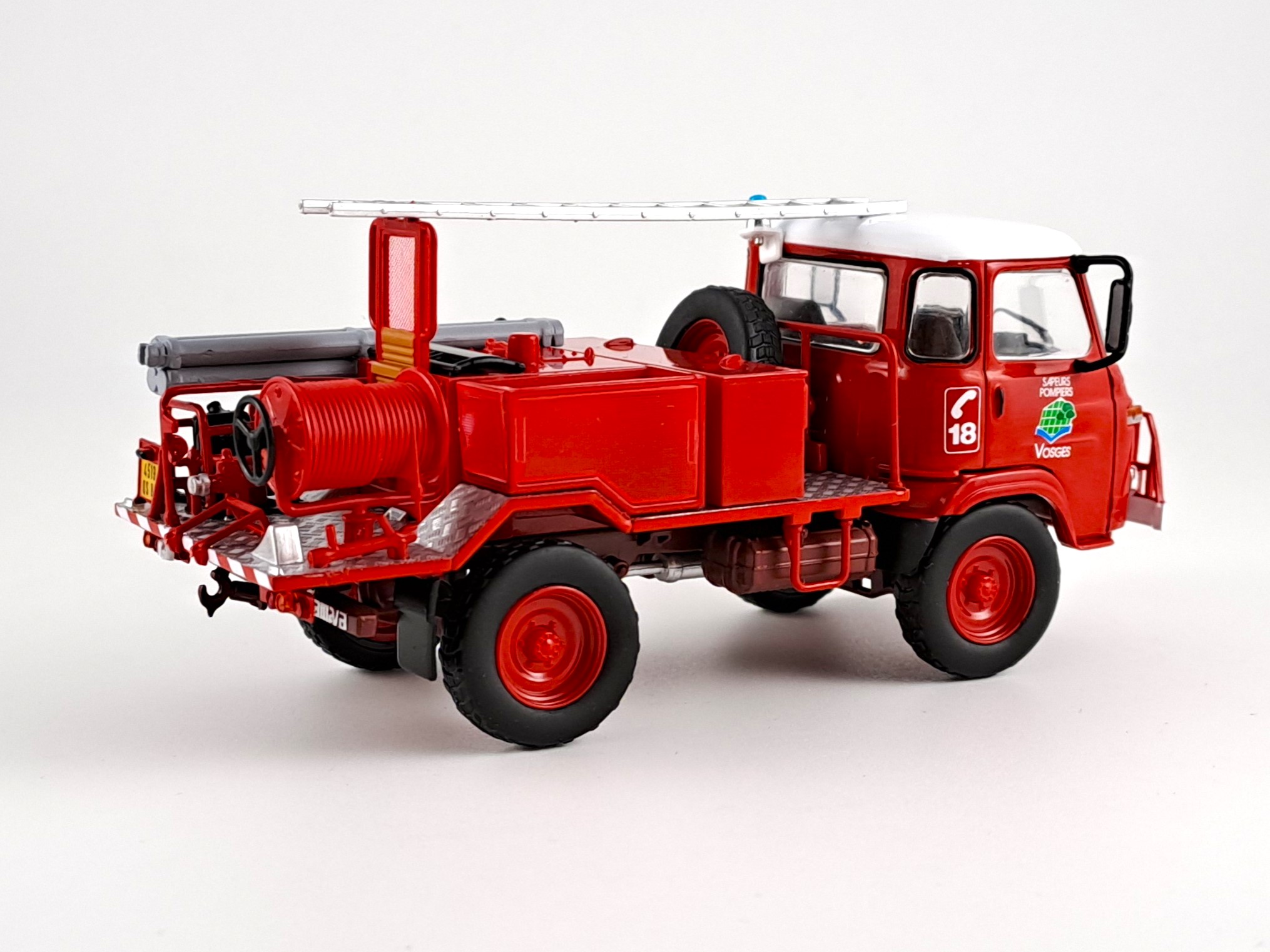Saviem TP3 hasiči 1:43 Hachette