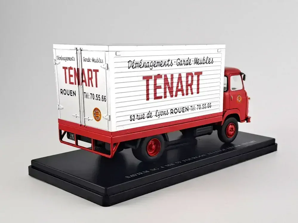 Saviem SG4 skříň Tenart 1:43 Hachette