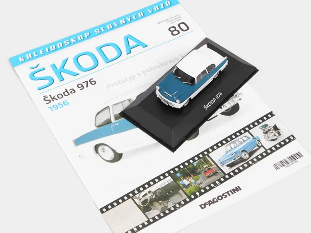 Škoda 976 1:43 DeAgostini časopis s modelem