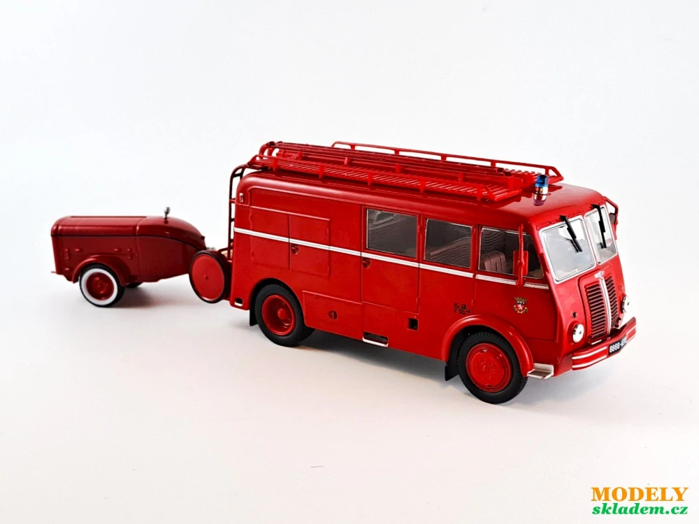 Berliet GLA 19R hasiči 1:43 Hachette