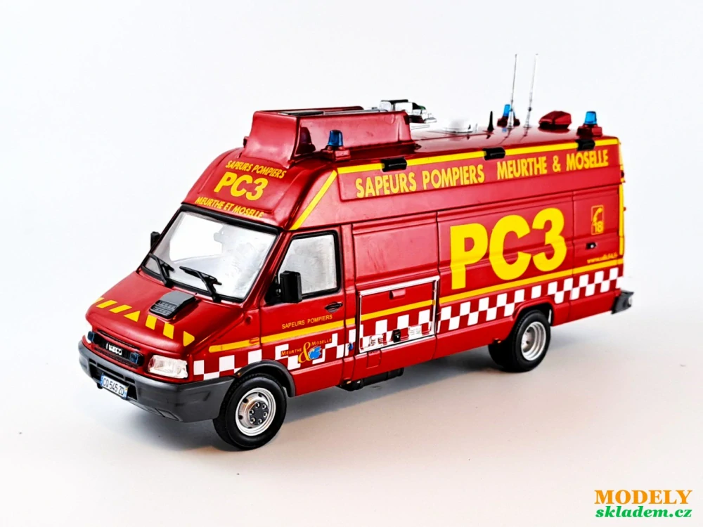 Iveco Daily PC3 hasiči 1:43 Hachette