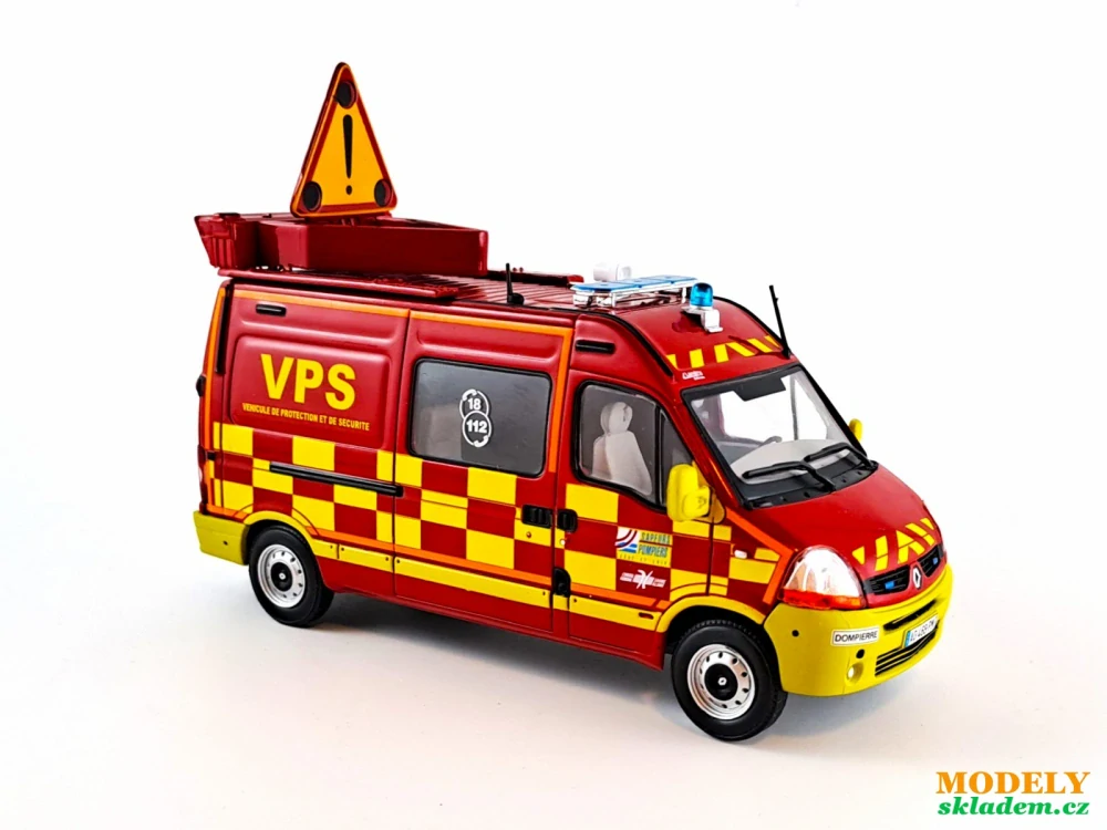 Renault Master VPS Lanéry hasiči 1:43 Hachette