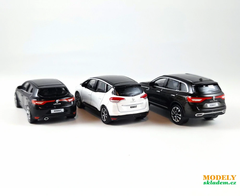Renault SET - Megane, Scénic, Koleos 1:64 Norev
