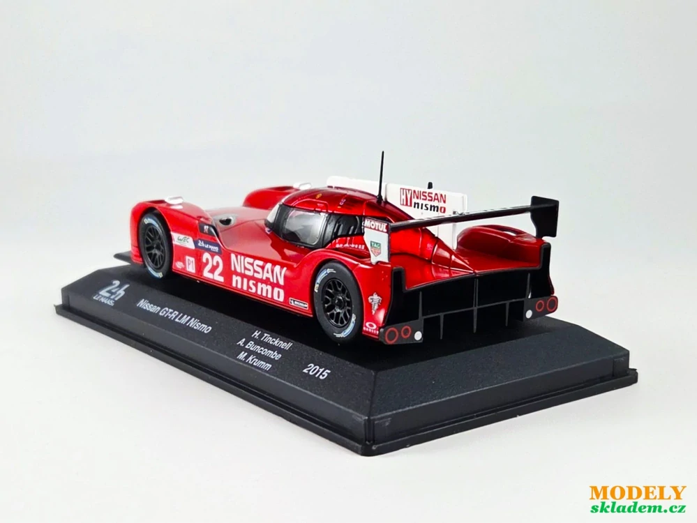 Nissan GT-R LM Nismo no.22 24h Le Mans 2015 1:43 Altaya
