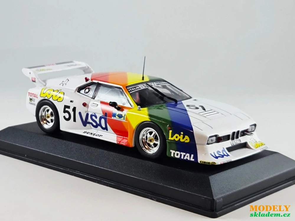 BMW M1 no.51 Alliot 24h Le Mans 1981 1:43 Altaya