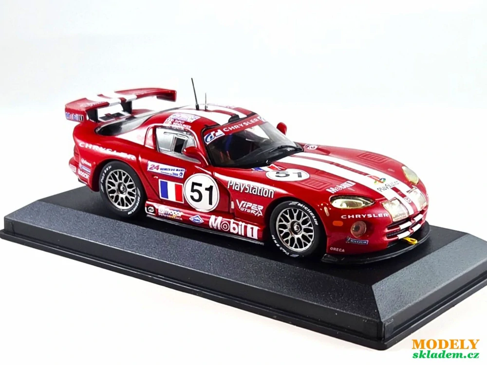 Chrysler Viper GTS-R no.51 Beretta 24h Le Mans 2000 1:43 Altaya