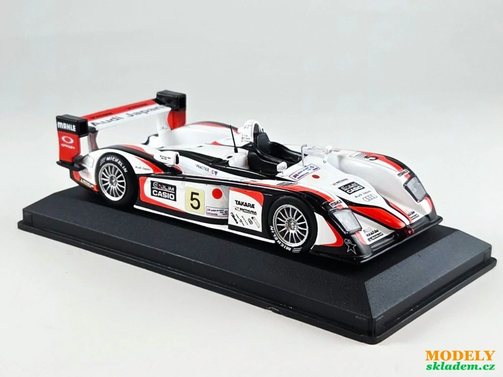 Audi R8 no.5 24h Le Mans 2004 1:43 Altaya
