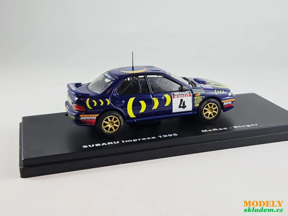 Subaru Impreza no.4 McRae 1995 1:43 Altaya