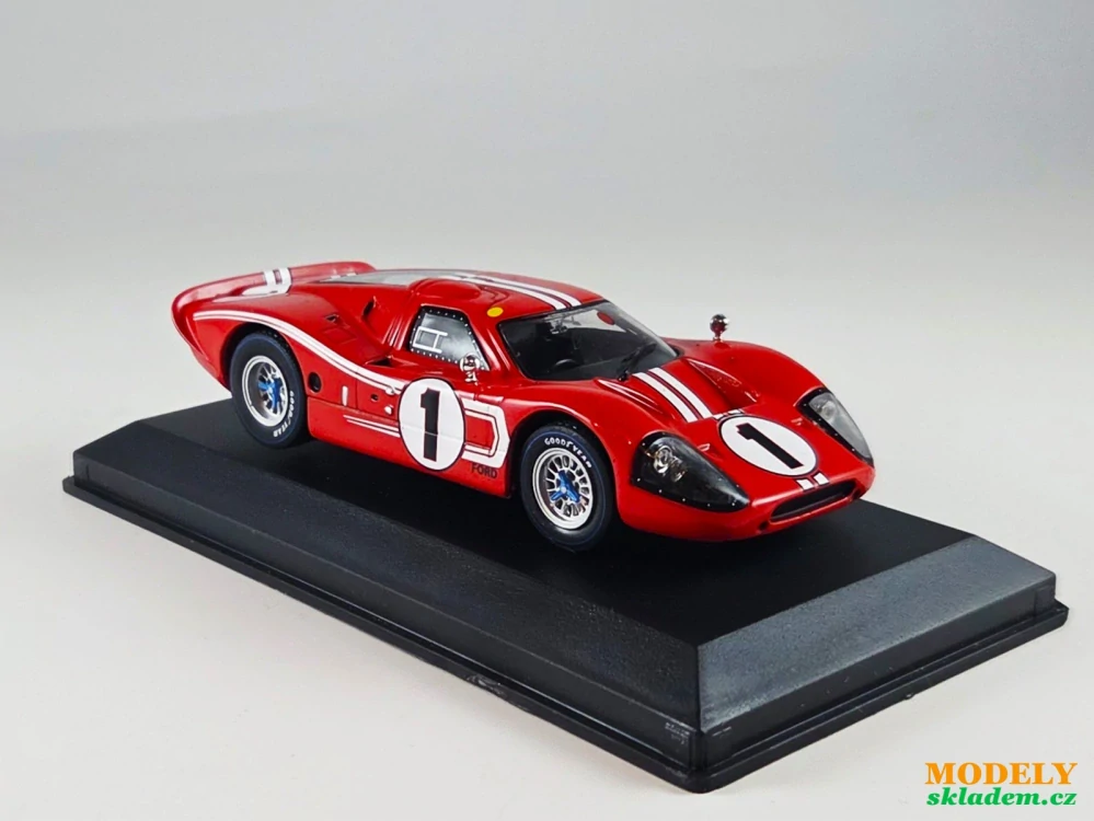 Ford GT40 no.1 Foyt 24h Le Mans 1967 1:43 Altaya