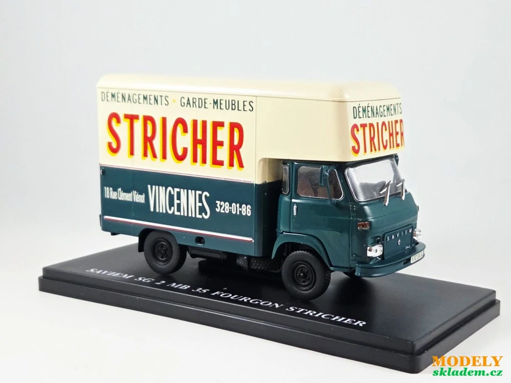 Saviem SG2 MB35 Stricher 1:43 Hachette
