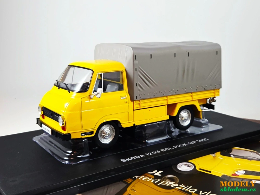 Škoda 1203 ROL 1:24 časopis s modelem