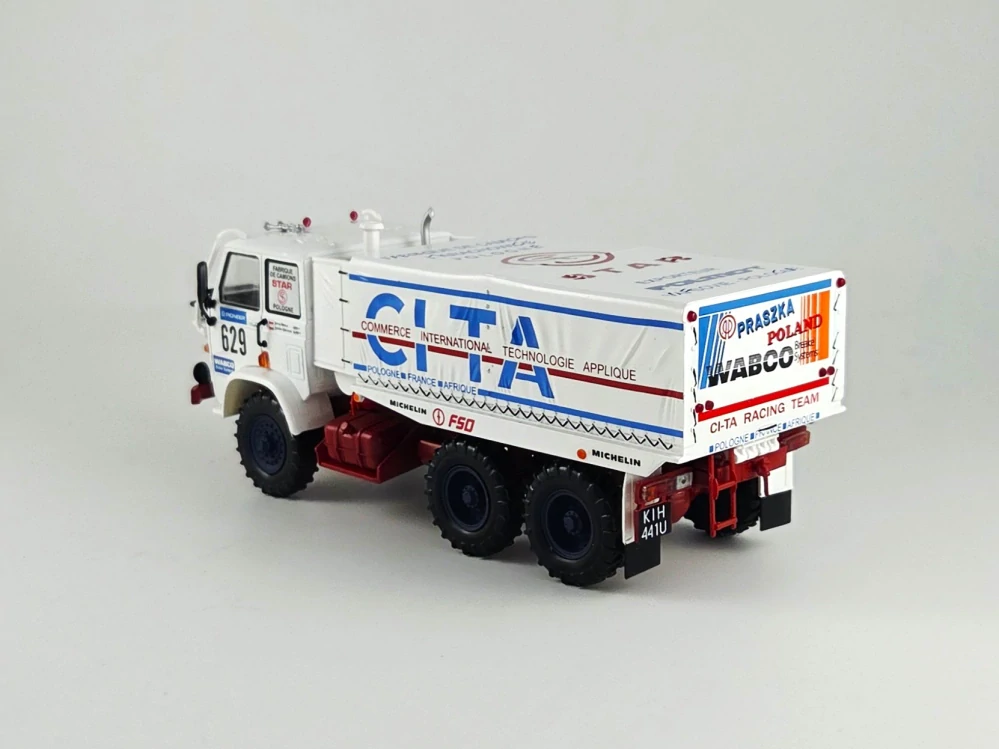 Star 266 Dakar 1:43 časopis s modelem