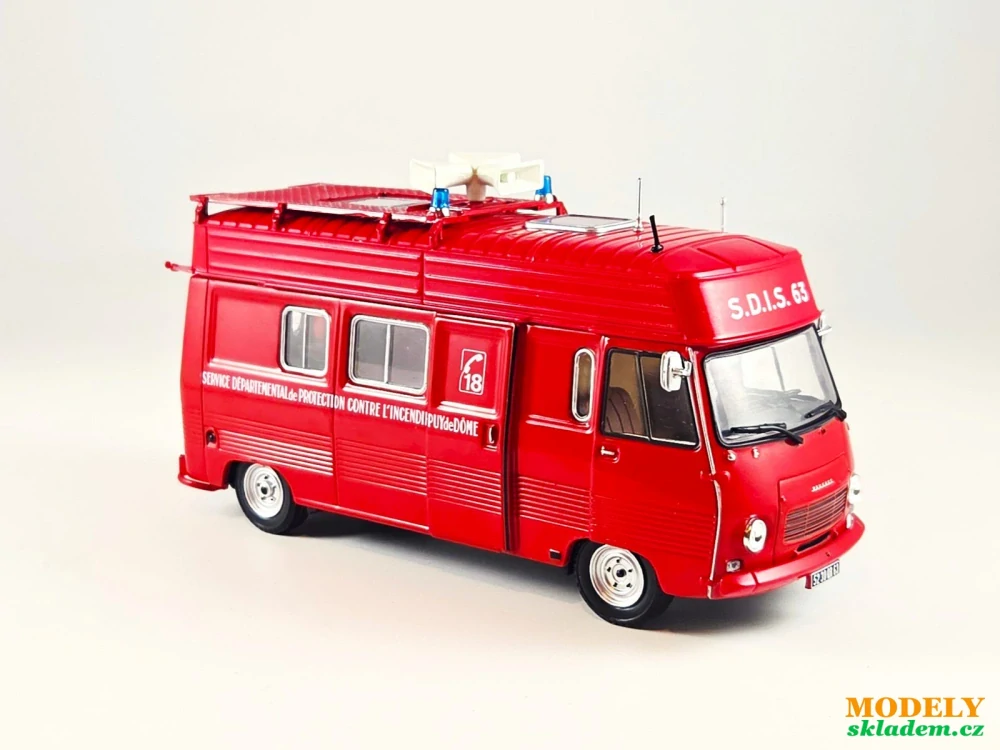 Peugeot J7 PCM S.D.I.S. 63 hasiči 1:43 Hachette