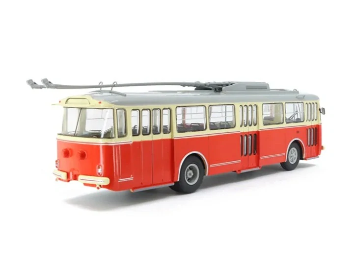 Škoda 9Tr trolejbus červenobéžový 1:43 Auto Historia