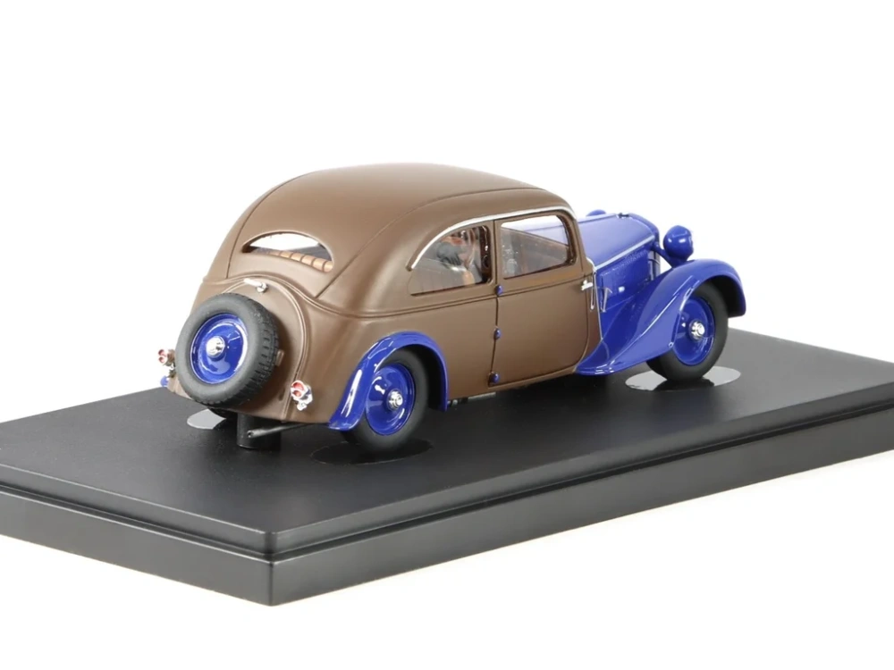 Jawa 700 modrá 1:43 AutoCult časopis s modelem