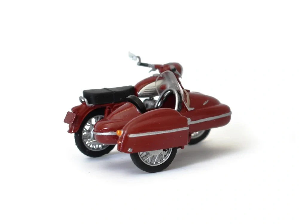 Jawa 360 se sidecarem Velorex 560 1:43 1:43 Modelstroy