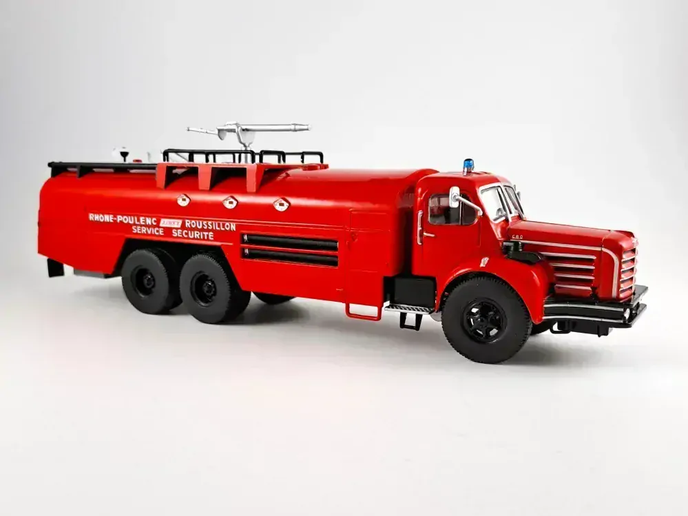 Berliet GBO Rhone-Poullenc hasiči 1:43 Hachette