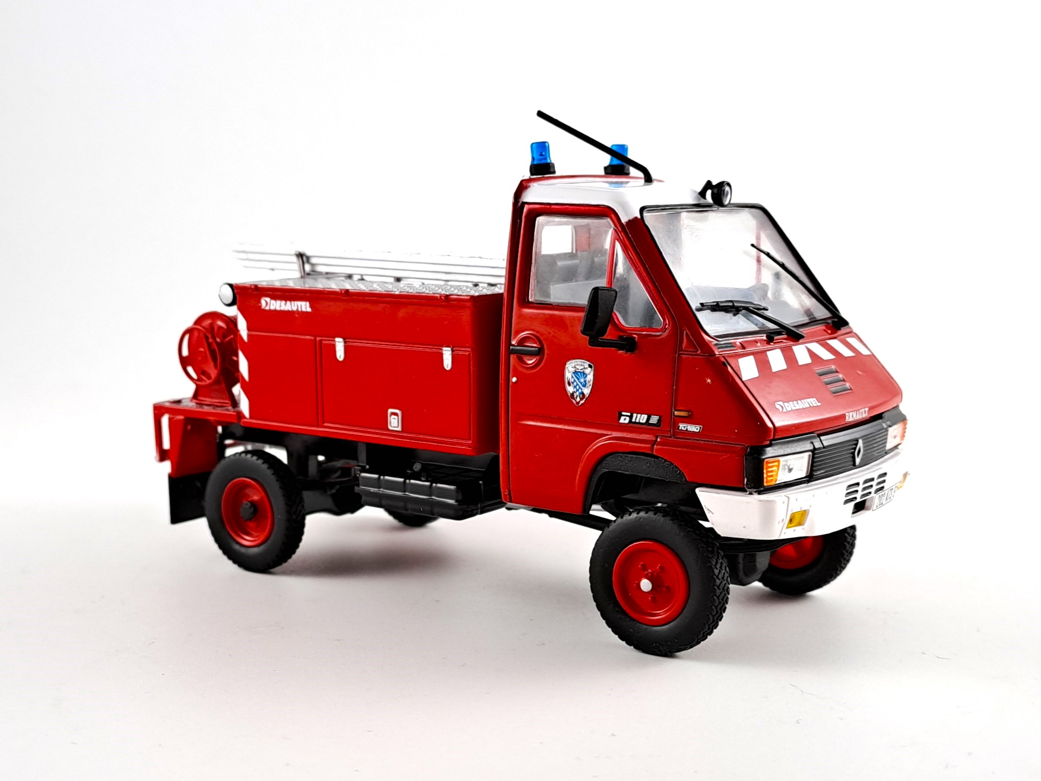 Renault B110 Desautel hasiči 1:43 Hachette