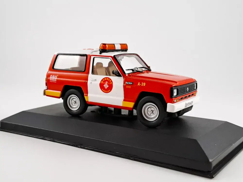 Nissan Patrol hasiči Barcelona 1:43 Altaya