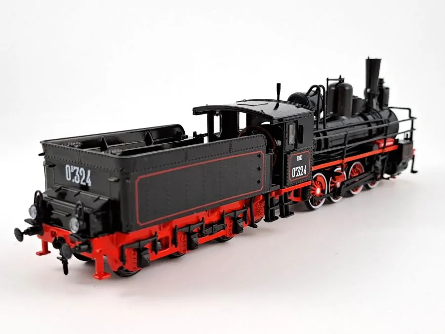 lokomotiva OV 1:87 Modimio časopis s modelem