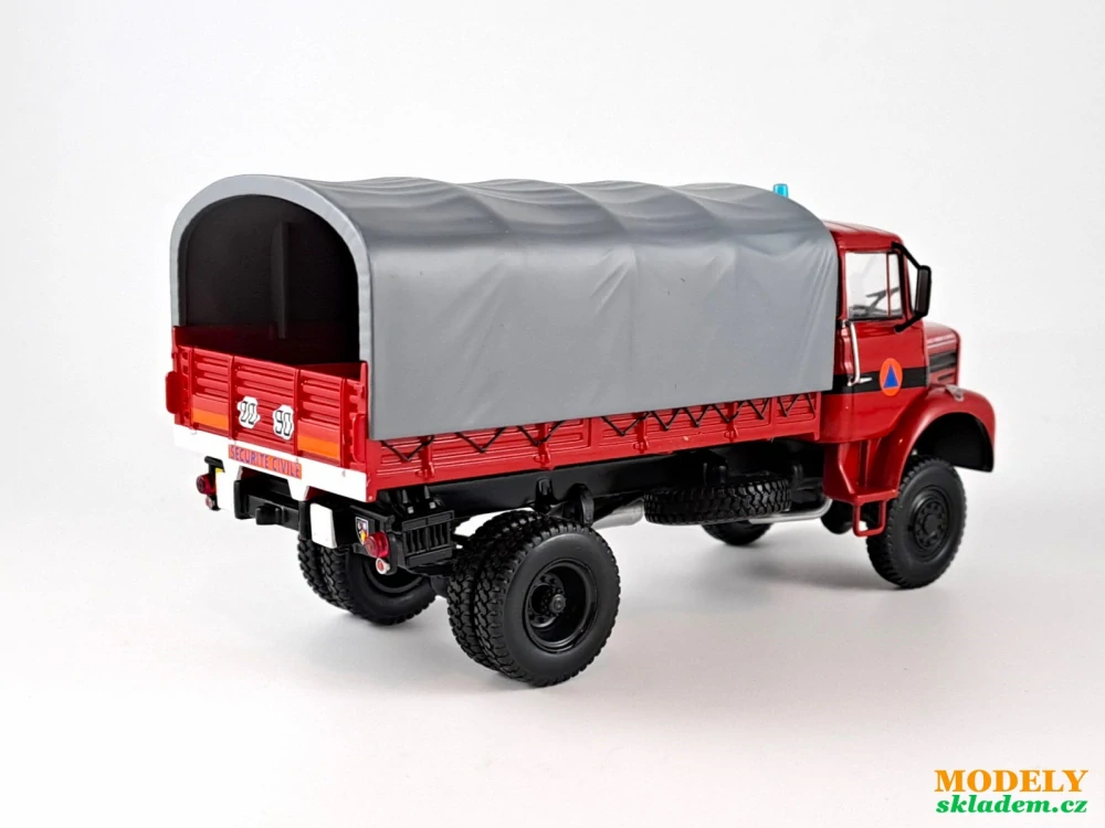 Berliet L64 4x4 Securité Civile 1:43 Hachette