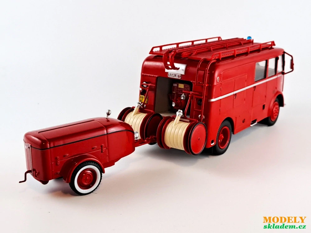 Berliet GLA 19R hasiči 1:43 Hachette