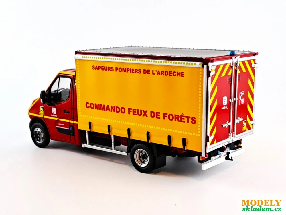 Renault Master Ardeche hasiči 1:43 Hachette