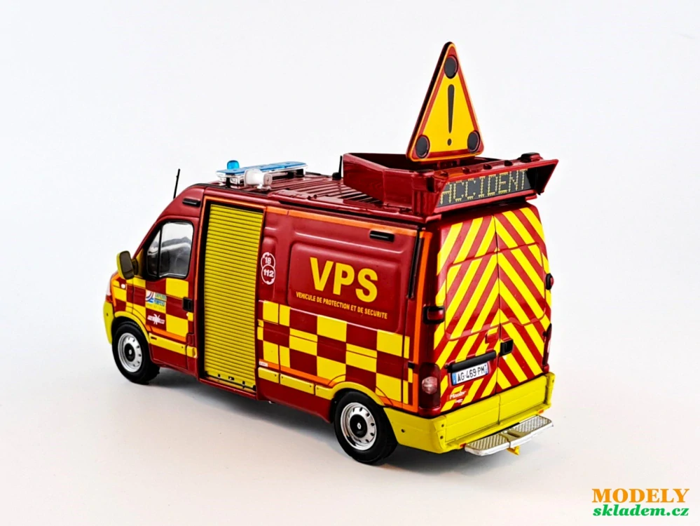 Renault Master VPS Lanéry hasiči 1:43 Hachette