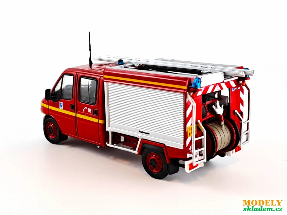 Citroen Jumper PI Picot hasiči 1:43 Hachette