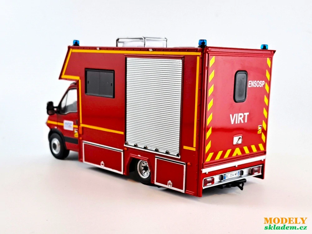 Iveco Daily 65C18 hasiči 1:43 Hachette