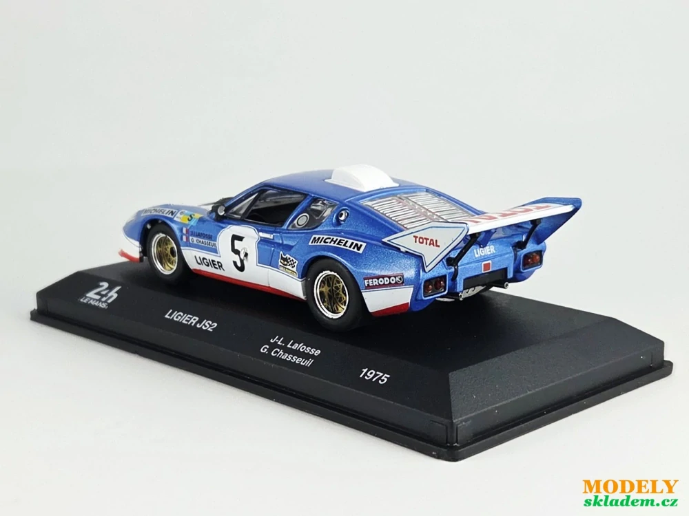 Ligier JS2 no.5 24h Le Mans 1975 1:43 Altaya