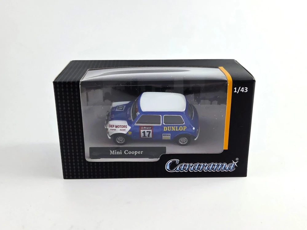 Mini Cooper rallye 1:43 Cararama