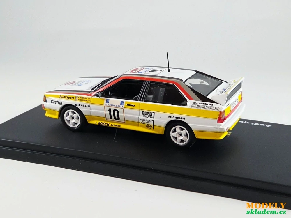 Audi Quattro no.10 Blomqvist 1984 1:43 Altaya