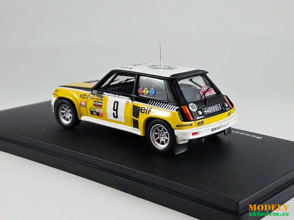 Renault 5 Turbo no.9 Ragnotti 1981 1:43 Altaya