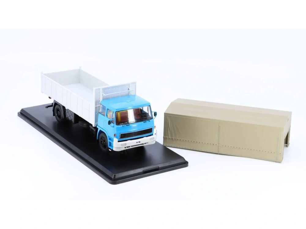Liaz 100.05 valník s plachtou modrý 1:43 SSM