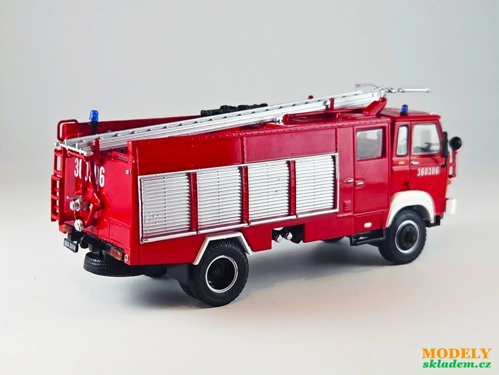 Jelcz 005M hasiči 1:43 časopis s modelem