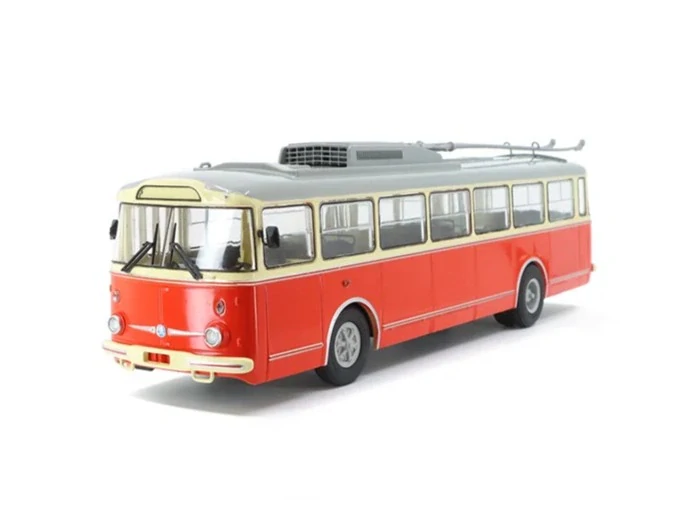 Škoda 9Tr trolejbus červenobéžový 1:43 Auto Historia