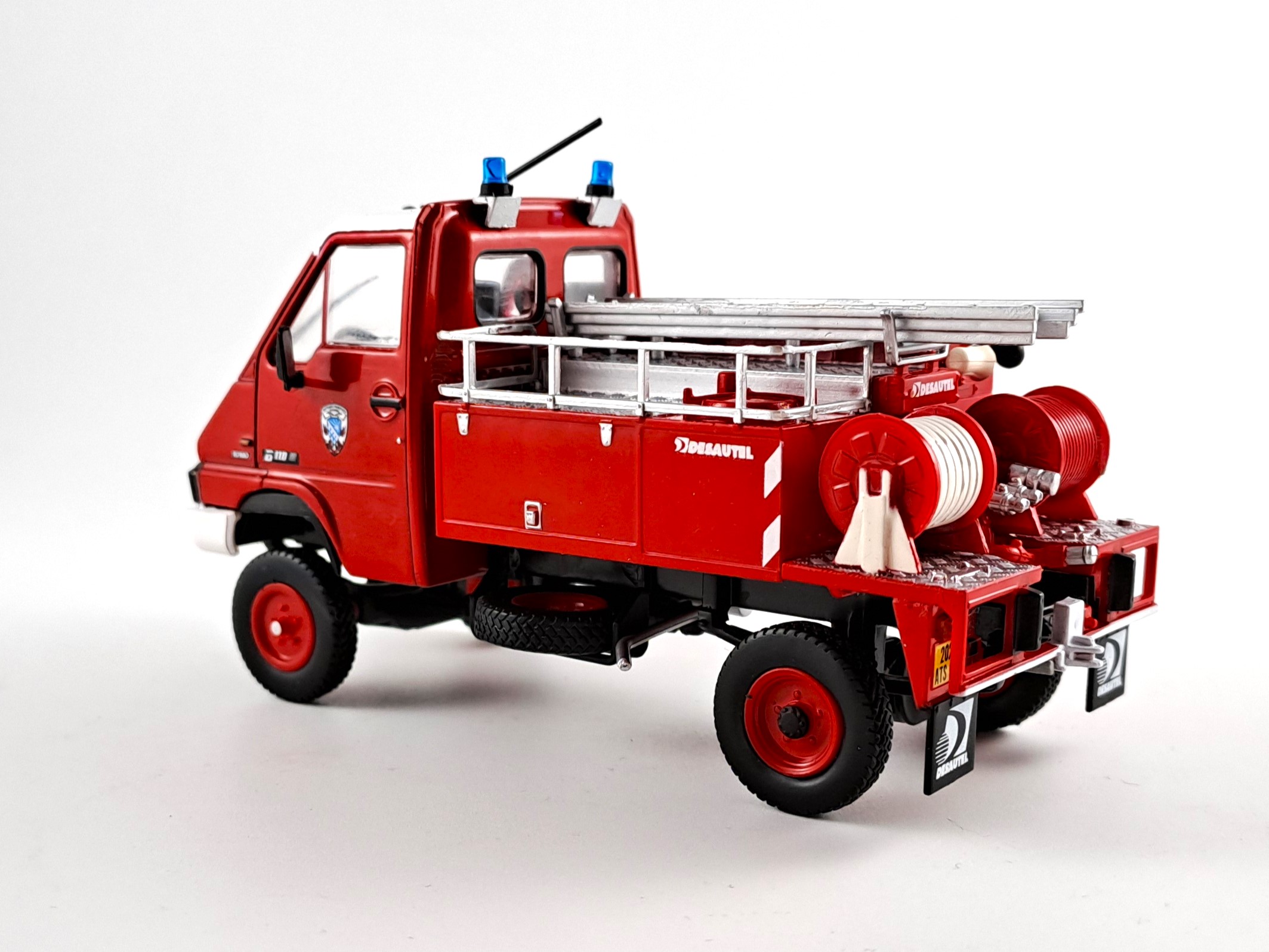 Renault B110 Desautel hasiči 1:43 Hachette