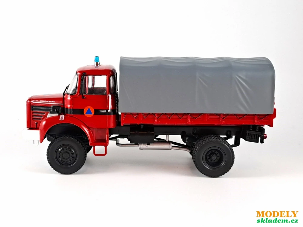 Berliet L64 4x4 Securité Civile 1:43 Hachette