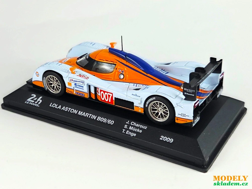 Lola Aston Martin B09/60 no.7 Charouz / Enge 24h Le Mans 2009 1:43 Altaya