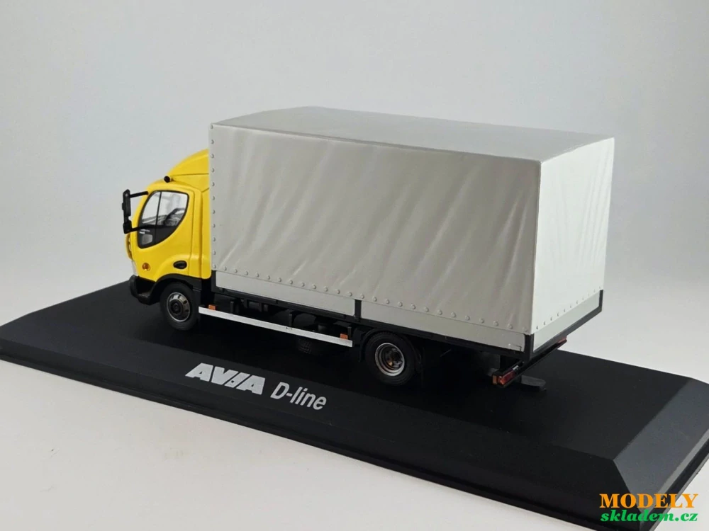 Avia D skříň žlutá 1:43 Foxtoys