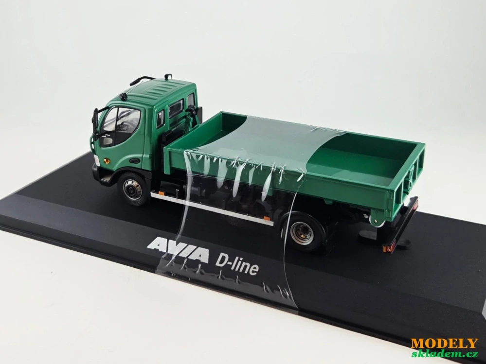 Avia D kontejner zelený 1:43 Foxtoys