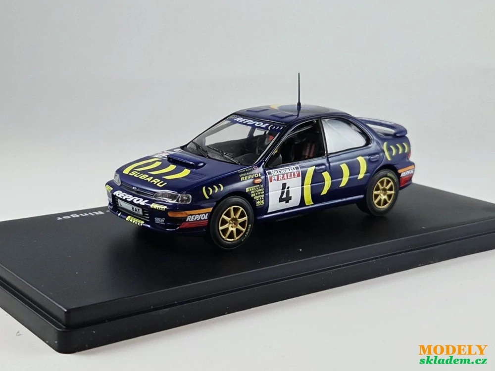 Subaru Impreza no.4 McRae 1995 1:43 Altaya